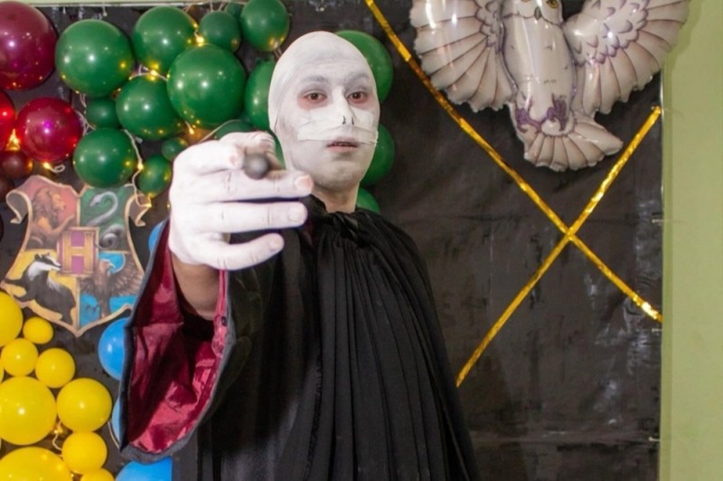 Create meme: Harry Potter , Voldemort from Harry Potter, Halloween 