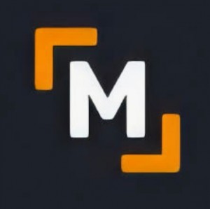 Создать мем: некстайп лого, логотип m3r, логотип буква м руки