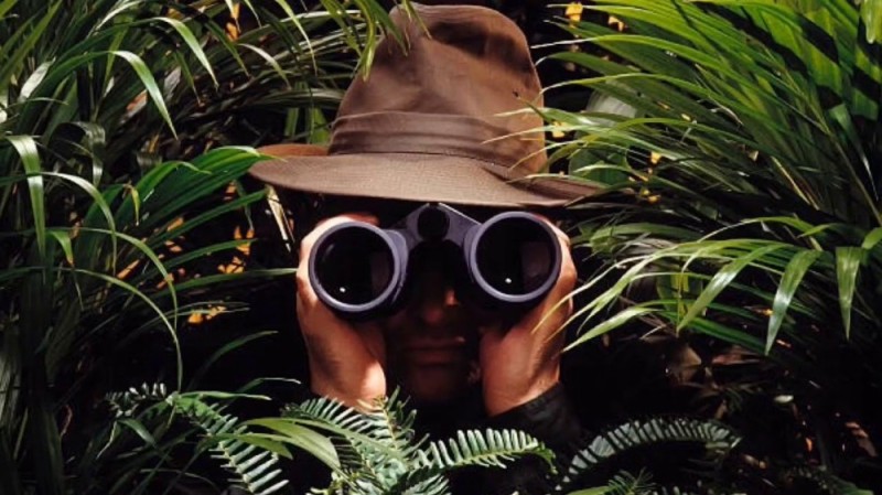 Create meme: private detective , looking through binoculars, the man with the binoculars