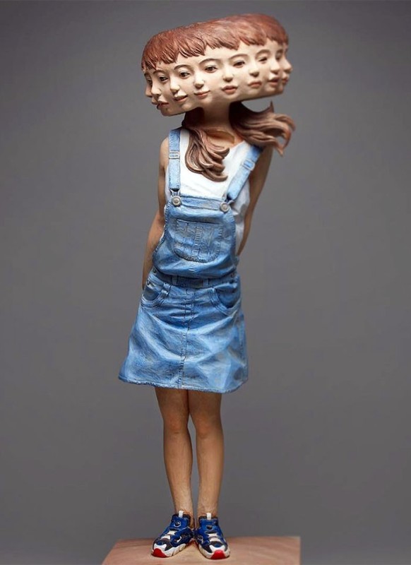 Create meme: unusual sculptures, the sculpture is modern, sculpture tree surrealism