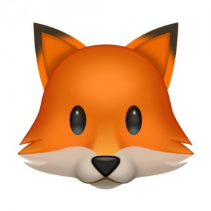 Create meme: the smile of the Fox, wolf emoji, animoji red.png