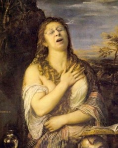 Create meme: Mary Magdalene