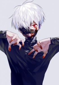 Create meme: anime Tokyo ghoul, Tokyo ghoul is the Kaneko, Tokyo ghoul