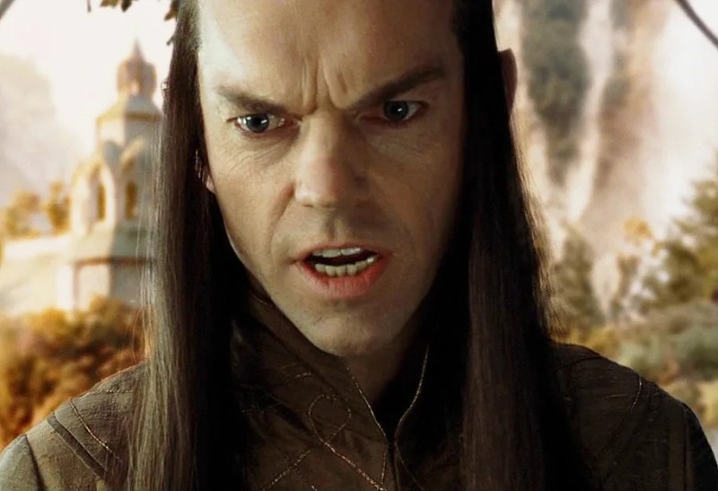 Create meme: Elrond , Elrond Lord of the rings, Hugo weaving Elrond