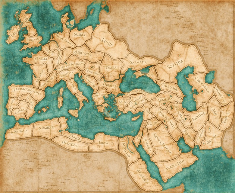 Create meme: total var rome 2 map, total war rome 2 map, total var rome 2 the split empire