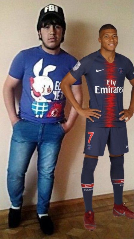 Create meme: mbappe neymar, kylian mbappe , Killian mbappe