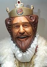 Создать мем: король, burger king король, king