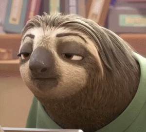 Create meme: sloth blitz, sloth blitz GIF, zeropolis cartoon sloth