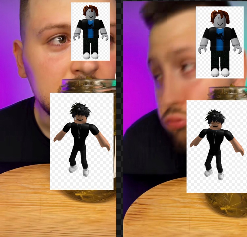 Create meme figure , emo hair in roblox, the get skins - Pictures 