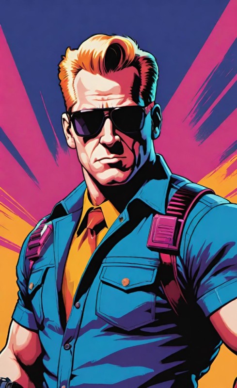 Create meme: Terminator 1 poster, Arnold Schwarzenegger Terminator 1 art, terminator 