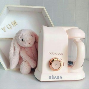Create meme: blender the beaba-babycook solo steamer to buy, babycook grey, beaba babycook limited edition, pink/rose gold