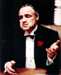 Create meme: Don Corleone, meme godfather without respect, don Corleone memes