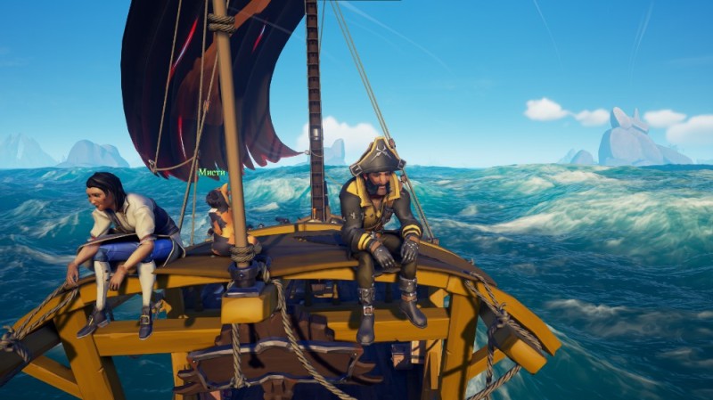 Create meme: sea of thieves game, sea of thieves, a game about pirates sea of thieves