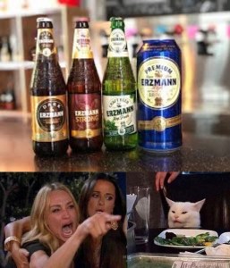 Create meme: Bottle, beer artman strong, erzmann beer