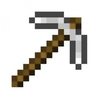 Создать мем: золотая мотыга майнкрафт, майнкрафт кирка, minecraft iron pickaxe