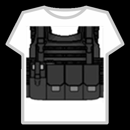 roblox black vest template