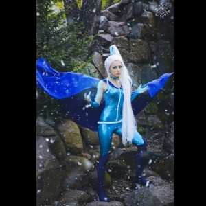 Create meme: jessica nigri cosplay Elsa, cosplay crystal maiden +18, Trix cosplay