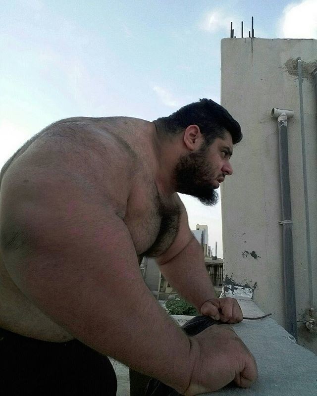 Create meme: Sajjad garibi, the iranian hulk, Iranian Hulk pictures garibi