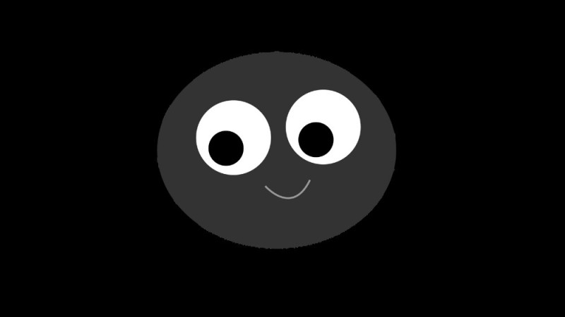Создать мем: глаза черные, иконка смайлик, чёрное лицо