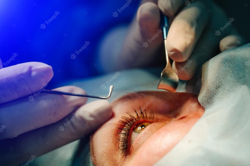 Create meme: eye surgery, eye surgery, eye dilator for laser surgery