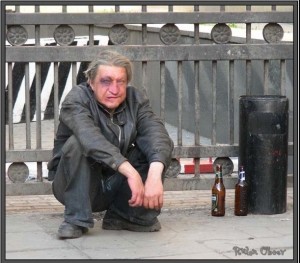 Create meme: homeless drunk, drunk, homeless