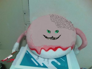 Create meme: creative cake 18, cake head shark, birthday cake