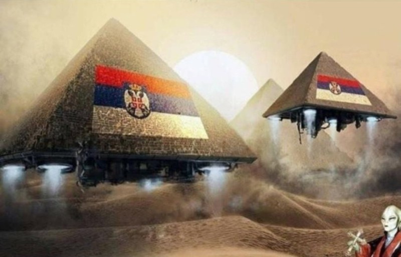Create meme: egypt pyramids, the pyramid of cheops is fantastic, ancient aliens