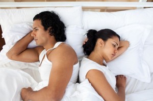 Create meme: woman sleep, in bed, man and woman in bed photos