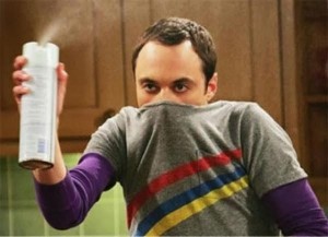 Create meme: Sheldon Cooper memes, Sheldon with a balloon, Sheldon with dichlorvos