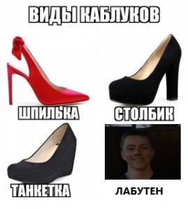 Create meme: shoes, heel, heel meme
