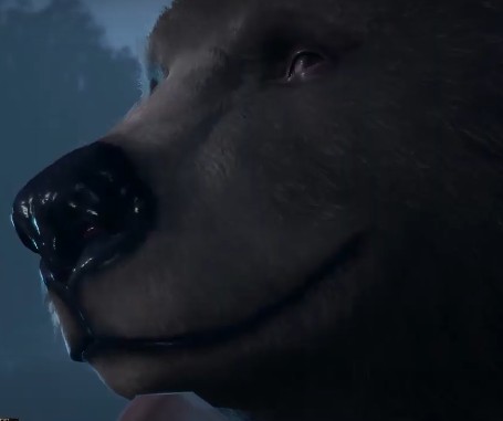 Create meme: bear , a frame from the movie, damon's movie the polar bear