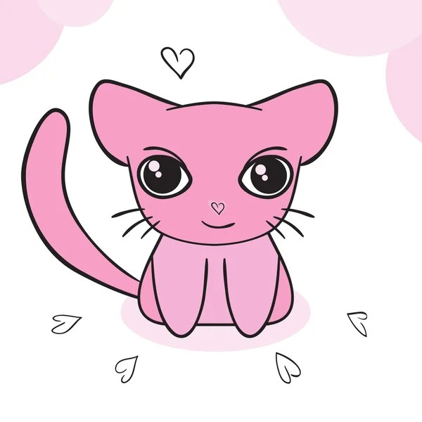 Create meme: pink cat, pink cat, lps for drawing