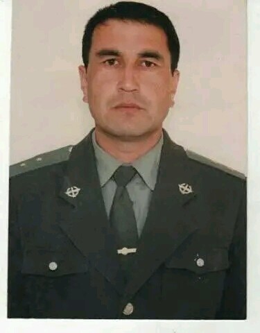 Create meme: district police officer, Lieutenant Colonel Aibatov, people 