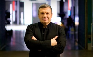 Create meme: TV presenter Vladimir Solovyov, leading Solovyov, Vladimir Solovyov