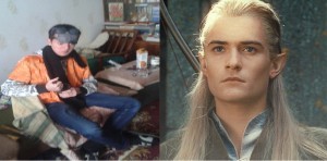 Create meme: Legolas Lord of the rings 2018, Orlando bloom Legolas before and after, Orlando bloom Lord of the rings