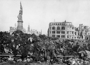 Create meme: the bombing of Dresden 1945