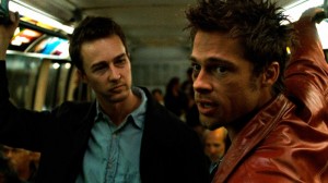 Create meme: brad pitt, fight club 1999, fight club