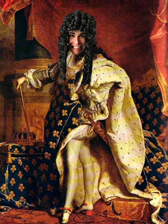 Create meme: Louis xiv , Hyacinthe Rigaud portrait of Louis 14, The sun King Louis