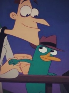 Создать мем: ferb, phineas, перри