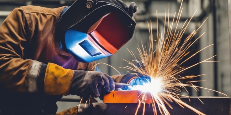 Create meme: welder , manual arc welding welder, arc welding