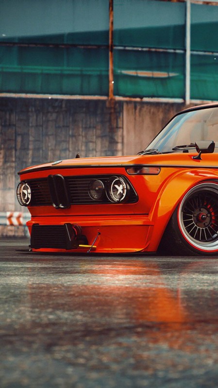 Create meme: bmw new class, bmw 2002 tuning, bmw 2002 turbo orange