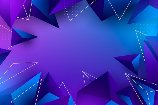 Create meme: blue background, abstract triangles, abstract purple background