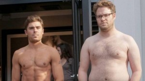 Create meme: Seth Rogen and Zac Efron, Seth Rogen to, Seth Rogen