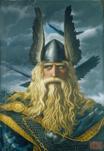 Создать мем: боги викингов, один бог викингов, скандинавские боги