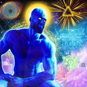 Создать мем: синий сверхчеловек, сверхчеловек мем, гигантская алекс