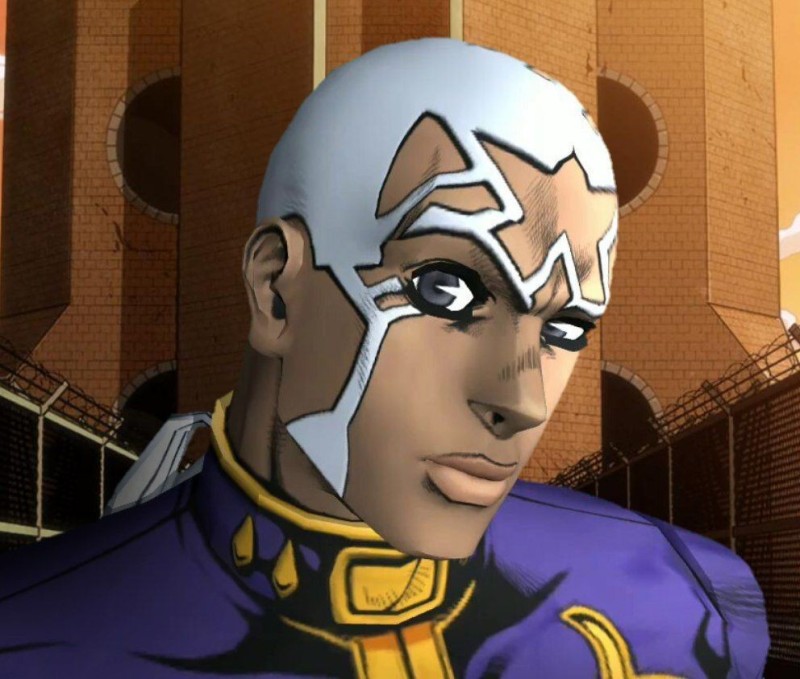 Create meme: pucci from jojo, pucci, pucci face