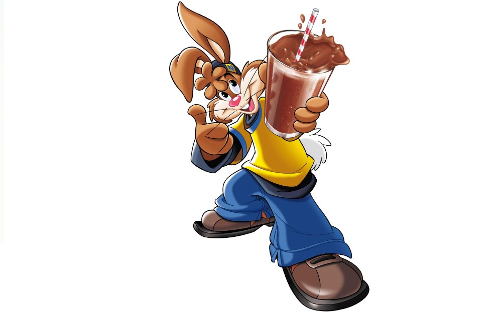 Create meme: the rabbit Kwik Nesquik, nesquik character, nesquik quickies