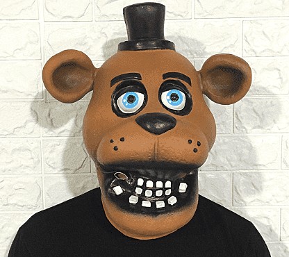 Create meme: mask Freddy , freddy fnaf mask, freddy's animatronic mask