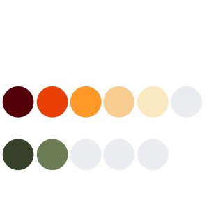 Create meme: paint colors, palette, shades of colors