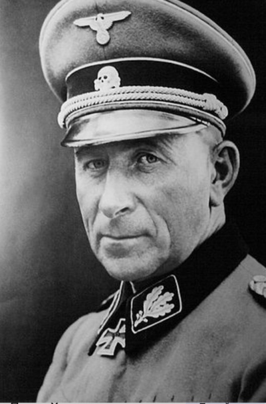Создать мем: генрих гиммлер, немецкий генерал, группенфюрер пауль хауссер